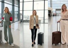 Jak się ubrać do samolotu jesienią — 3 stylowe i wygodne stylizacje na podróż
