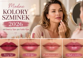 Modne kolory szminek 2026 – od berry lips po halo lips